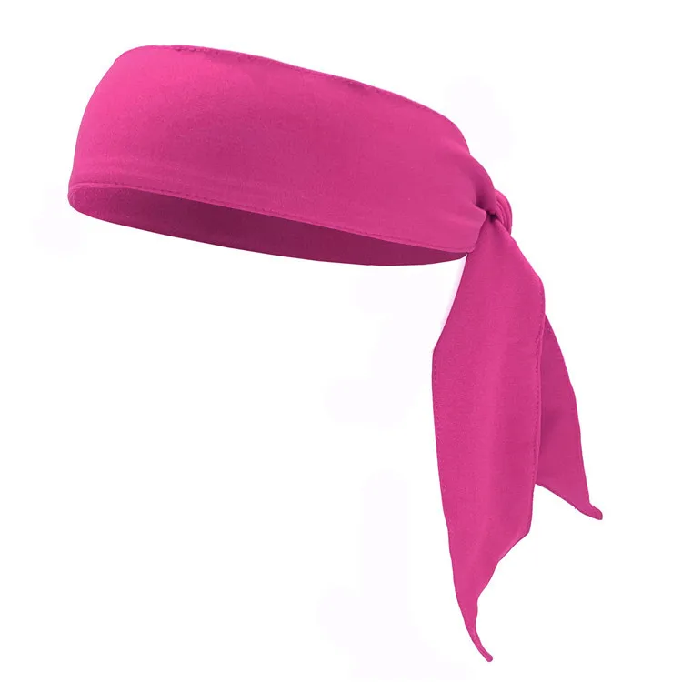 Banda elástica deportiva de Color para tenis, Unisex, hombres, mujeres, niños, niñas, adolescentes, diadema para gimnasio, Fitness, Yoga, bandas para el cabello, sombreros atléticos: Gris claro