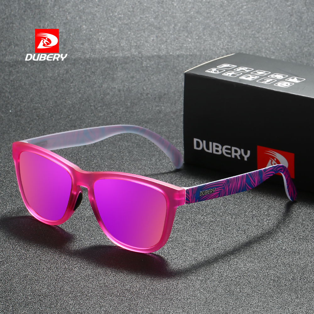 DUBERY Gafas de sol polarizadas con montura completa para hombres y mujeres 28 colores modelo 550