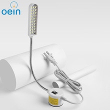 Industrial Lighting Sewing lights LED Light Flexible Sewing Machine Work Lamp 10/20/30 LED EU US Machine Accessories Luminaire