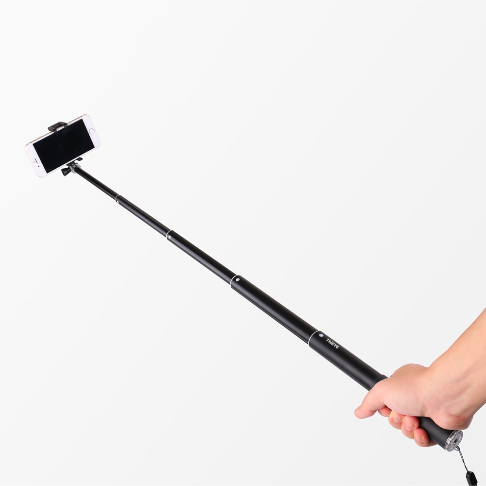 Bluetooth 34- tommers actionkamera selfie-pinne mini-stativ utvidbart monopod til gopro eken akason alle handling-kamera og smarttelefon