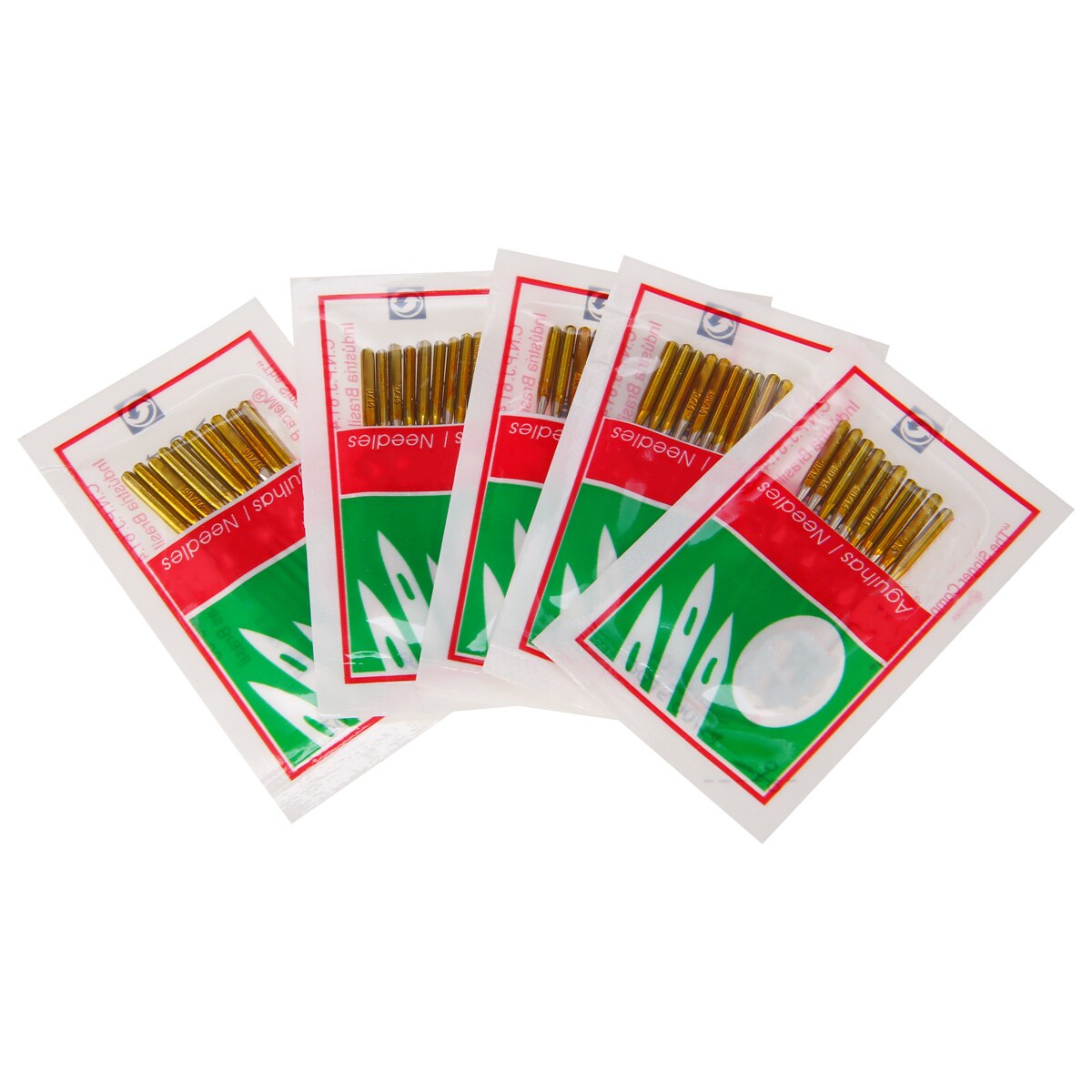 50pcs Ball Point Sewing Machine Needle Regular 39mm Length Size 90/14 No.14 For Singer