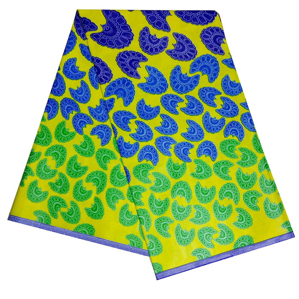 100% Cotton Veritable Wax African Fabric For African Clothing: Default Title