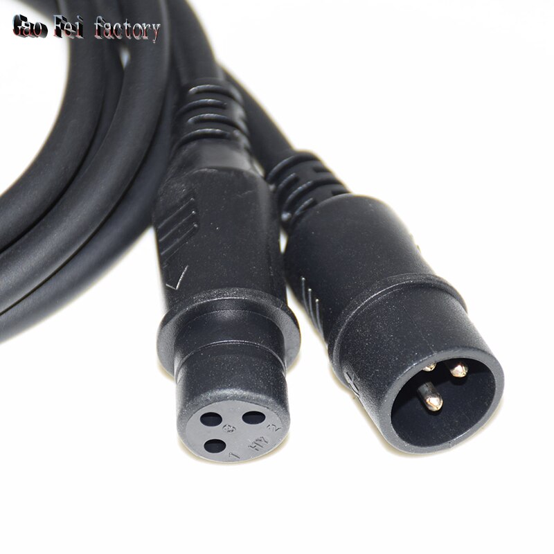 1M/2M/3M/5M/10M 3-Pin Aansluiting Dmx Signaal kabel Voor Led Par Licht Moving Head Licht Dmx Podium Verlichting Accessoires