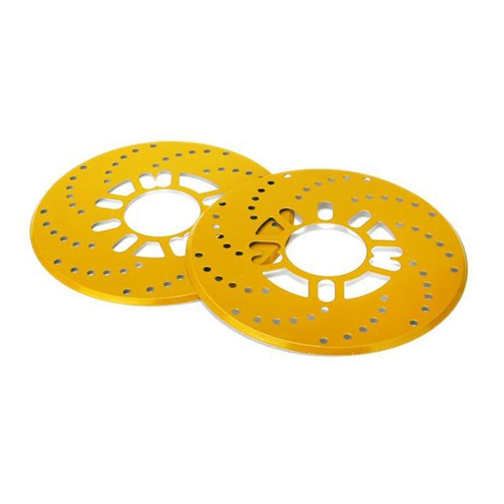 2pcs Disc Brake Rotor Cover for 14" Drum Brake Decorative Aluminum Brake Cover Dust-proof for Auto Rear Wheel: Yellow