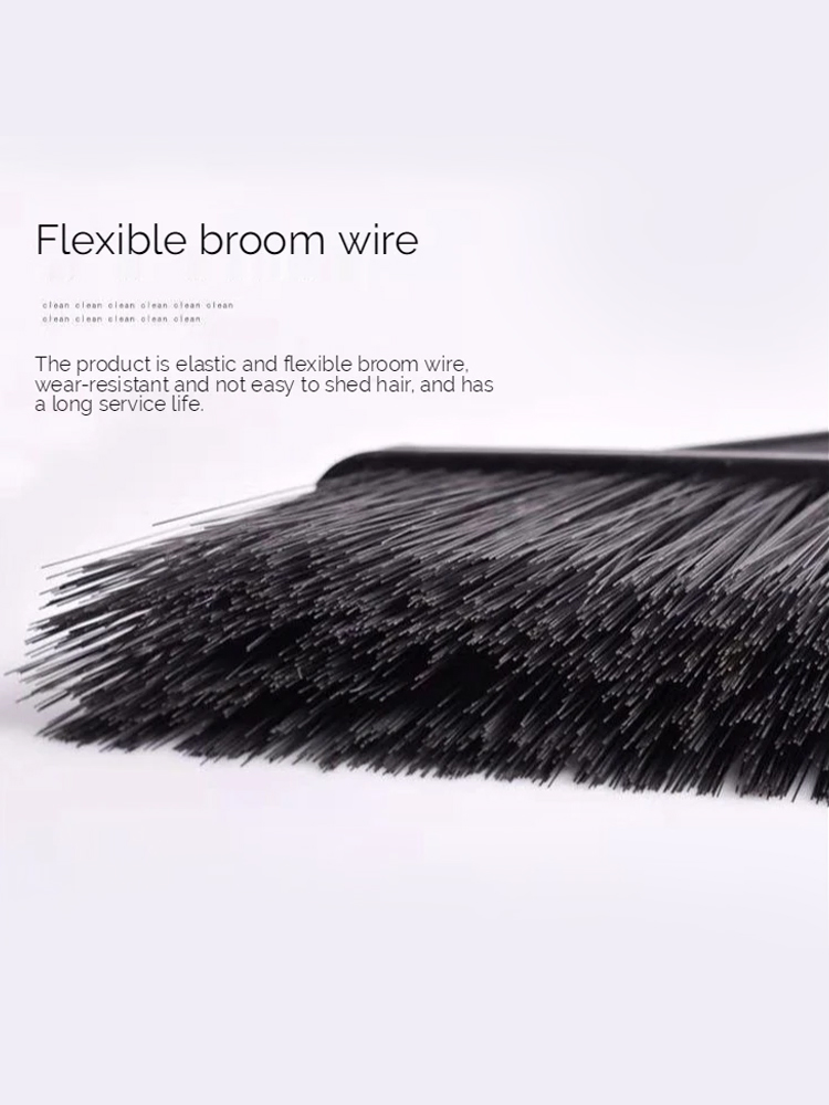 50cm vassoura de poeira jardim mão squeeze mop ferramentas limpeza doméstica escova varredura coletor lixo armazém fábrica selecionador mágico
