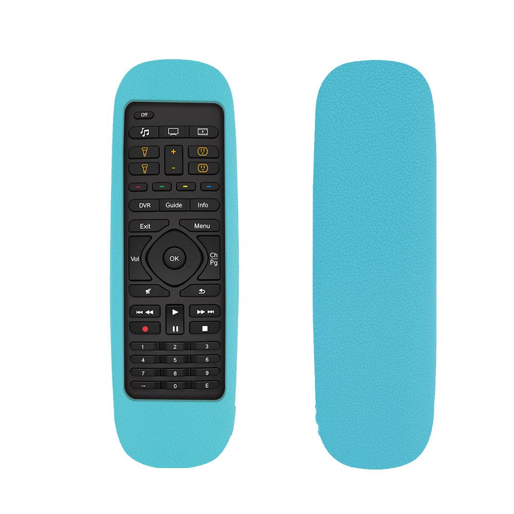 Remote Case for Logitech Harmony Companion All in One Remote Control Shockproof Washable Skin-Friendly Protective Cover: Light Blue