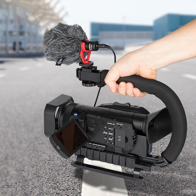 Camera Handheld Bracket Stabilizer Portable Photo Shooting U-Frame SLR DV Brackets Anti-Shake Balance Camera Stand