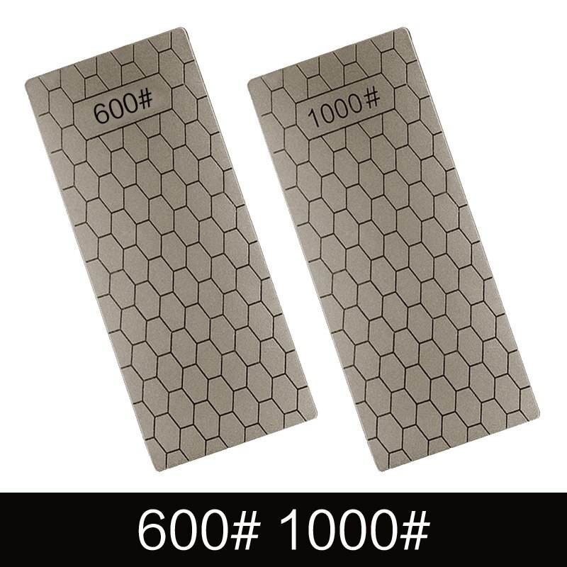 Diamond sharpening stone 400# 600# 1000# 1200# sharpener 1 piece set of ultra-thin honeycomb surface whetstone sharpening tool