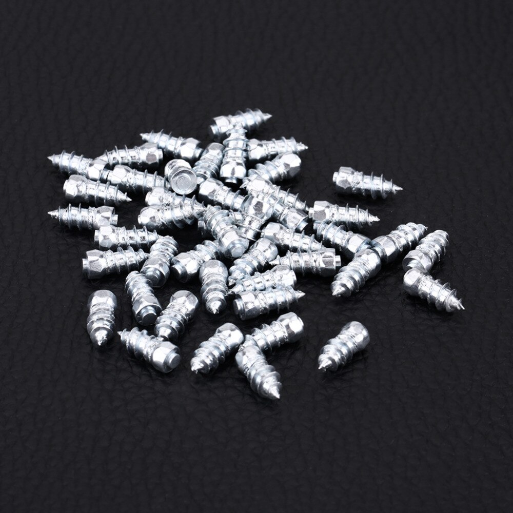100pcs Car AutoTire Snow Spikes15mm/0.59" Wheel Tyre Stud Screws Snow Tire Spikes for Car Auto SUV ATV Car Accessories