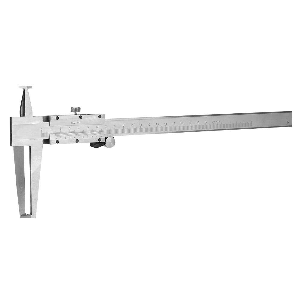 9-300mm/0.02 Long Claw Inside Groove Vernier Calipers Steel Inner Vernier Calipers Accuracy Measuring Tools