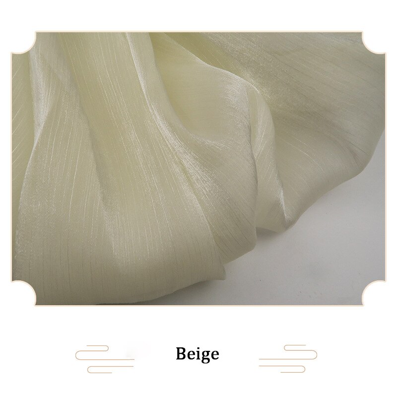 Organza Tule Stof Achtergrond Gordijnen Voor Wedding Party Home Decor Stof Voor Trouwjurk Diy Naaien 50cmX150cm: green