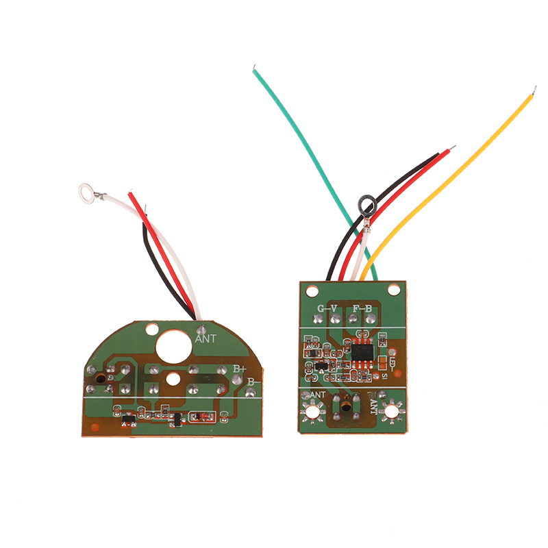 2CH RC Control remoto 27MHz circuito PCB transmisor y placa receptor sistema de Radio para coche camión juguete