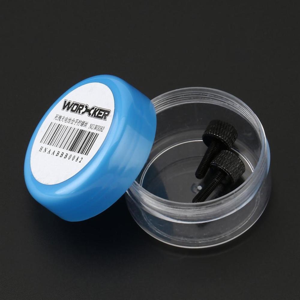 Werknemer batterijcompartiment handvaste schroeven w