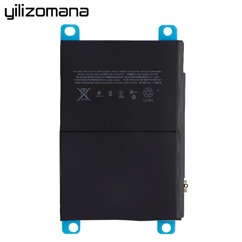 YILIZOMANA For ipad 6 Air 2 Battery A1566 A1567 7340 mAh Li-ion Original Replacement Batteries Original with Free Repair Tools