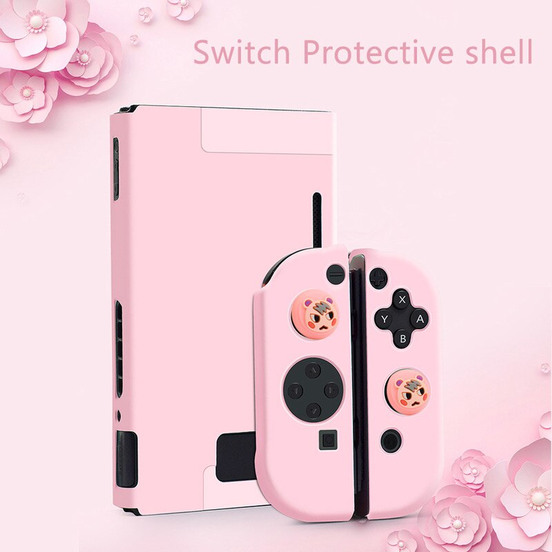 Farvegradient shell til nintendo switch beskyttende shell pc hårdt cover shell ns game case box til nintendo switch tilbehør