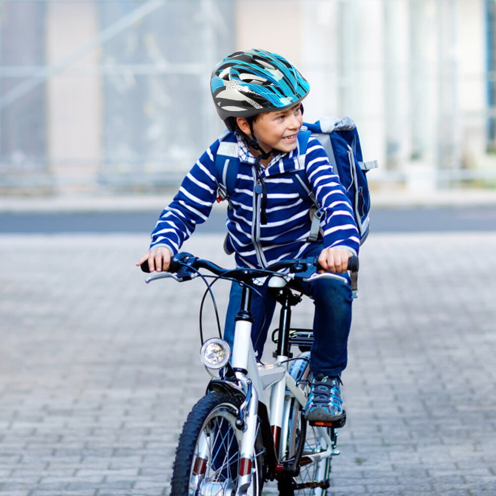 Casque de vélo réglable pour enfants, pour Scooter, Skateboard, patinage à roulettes, équitation, casque de protection de sécurité