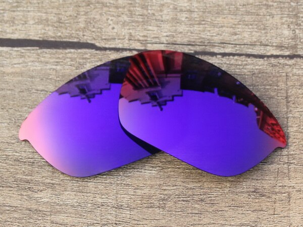 Vonxyz lentes de substituição para jaqueta oakley half jacket 2.0, lentes polarizadas para substituição, 20 + cores: Midnight Mirror