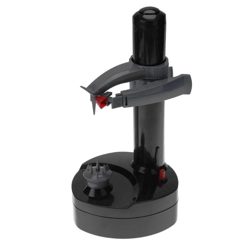 Multifunktions Elektrische Schäler Automatische Obst Gemüse Spirale Schäler Apfel Schäler Küche Kartoffel Cutter Maschine mit Ladegerät: Batterie Typ Schwarz