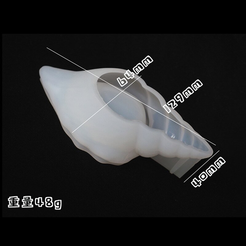 Resina diy espejo epoxi tridimensional elefante maquillaje huevo caparazón de almacenamiento océano molde de silicona son artesanías