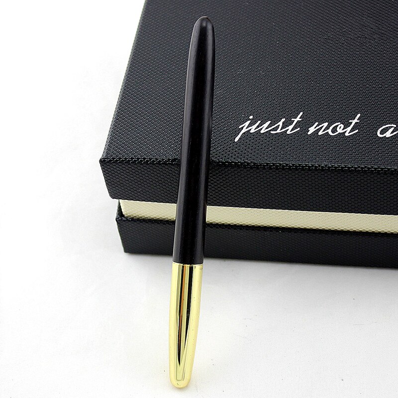 wood Fountain Pen style Wood Red barrel ink pen Office and learning luxury writing metal pen
