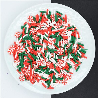 20 G/partij Polymeer Klei Kerst Mix Sprinkles Mooie Confetti Voor Ambachten Maken, Diy: 20g mix 3