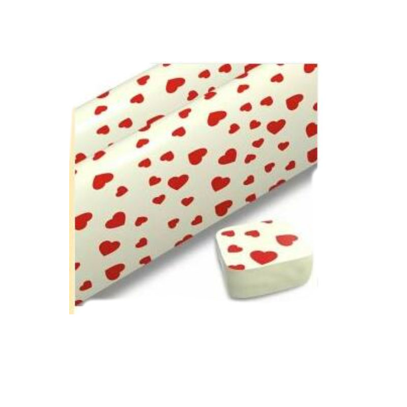 10/20/50 Sheets Transfer Sheet for Chocolate Love Wedding Decor Home Baking Set Cake Decorating Tools 21x29cm