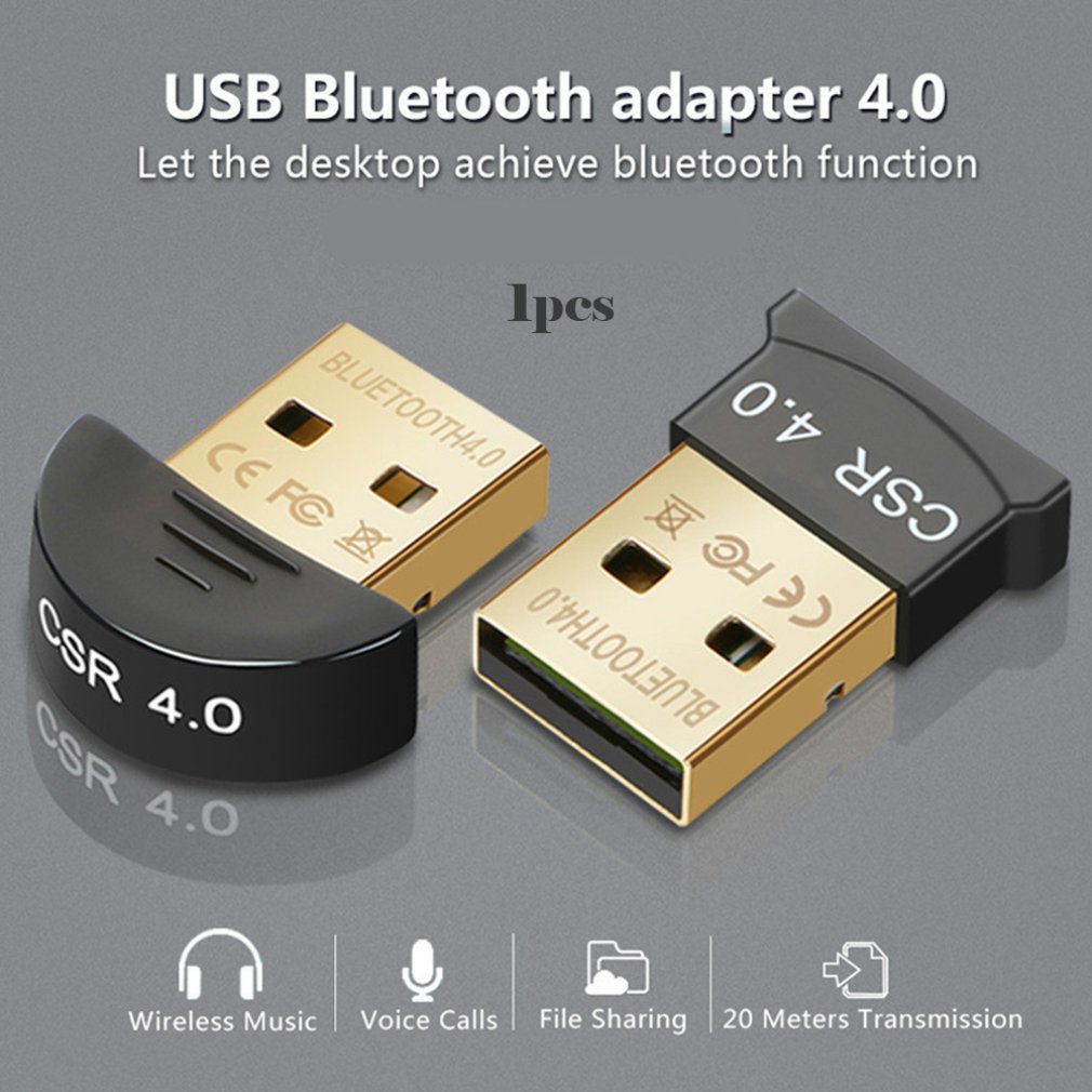 CSR 4.0 sans fil Bluetooth adaptateur USB Dongle Mini récepteur Audio pour ordinateur PC haut-parleur Audio/ps4 contrôleur/émetteur