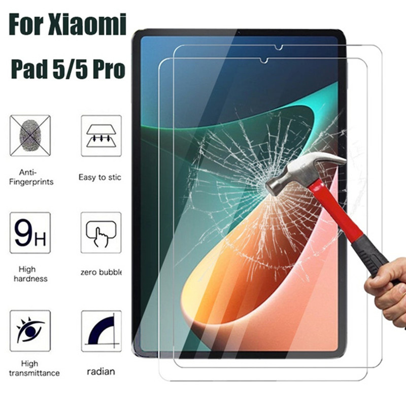 Tempered Glass Screen Protector for Xiaomi Mi Pad 5 Pro Global Cover for Xiomi Xaomi Mipad 5 Xiao Mi 5Pro Tablet Screenprotector