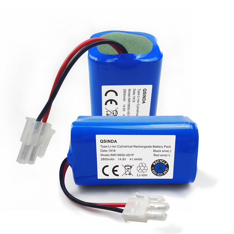 Rechargeable ILIFE Battery 14.8V 2800mAh robotic vacuum cleaner accessories parts for Chuwi ilife A4 A4s A6