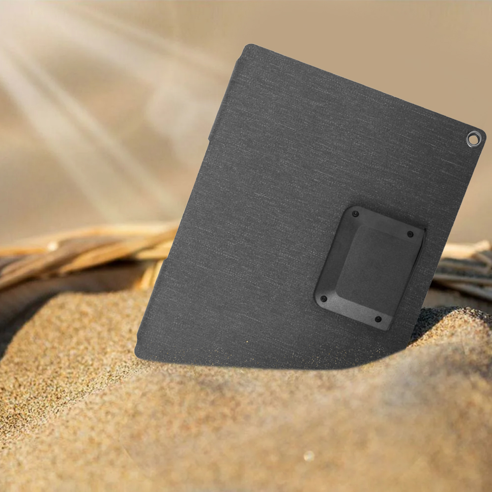 16W 5V Panel słoneczny składany z portami USB / Type-C Płytka słoneczna Panel ładowania słonecznego Ładowarka słoneczna do biwakowania Piesze wycieczki z plecakiem