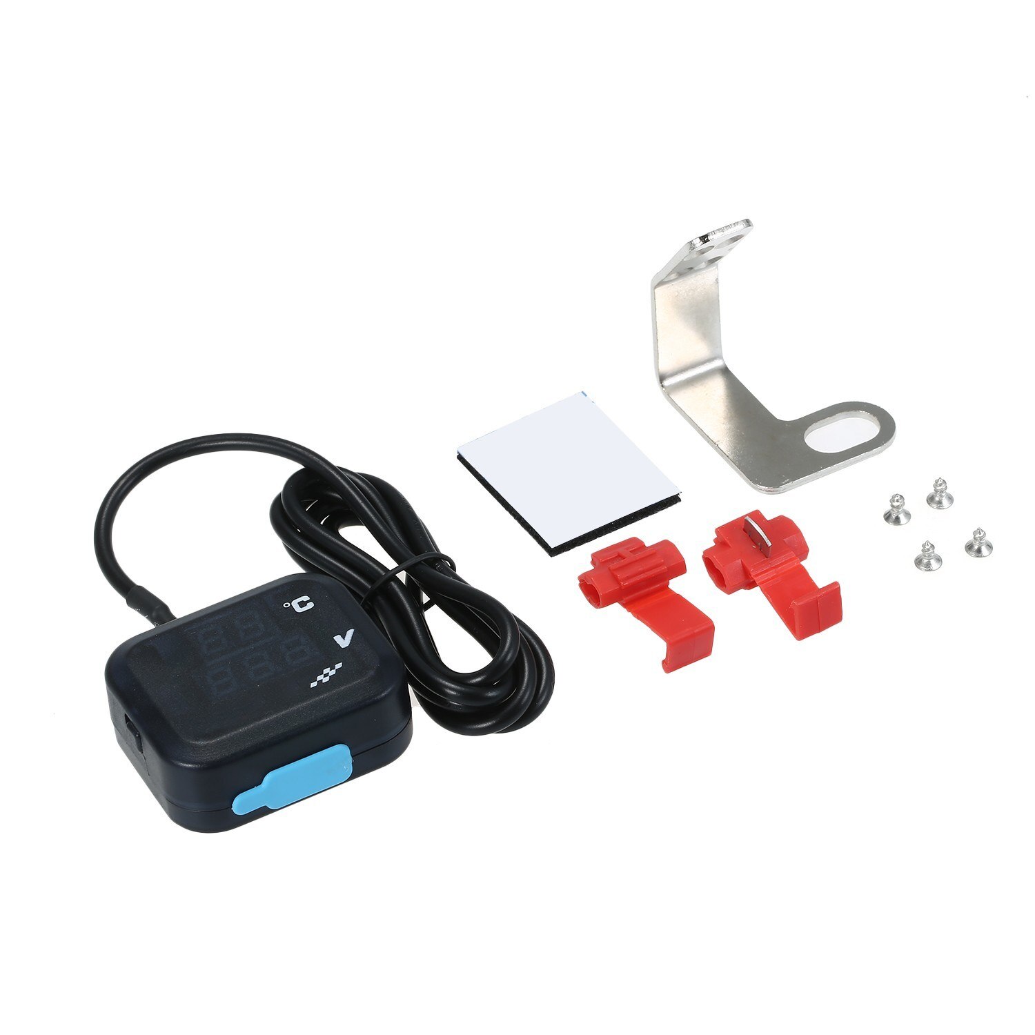 Universal Motorcycle Thermometer Instruments Water Temp Temperature Digital Motor Temperature Gauge Water Temp Gauge