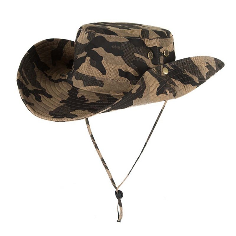 Cappello da Sole - Cotone Leggero Pieghevole Traspirante - Laccio Regolabile - Donna Spiaggia Pesca Escursionismo