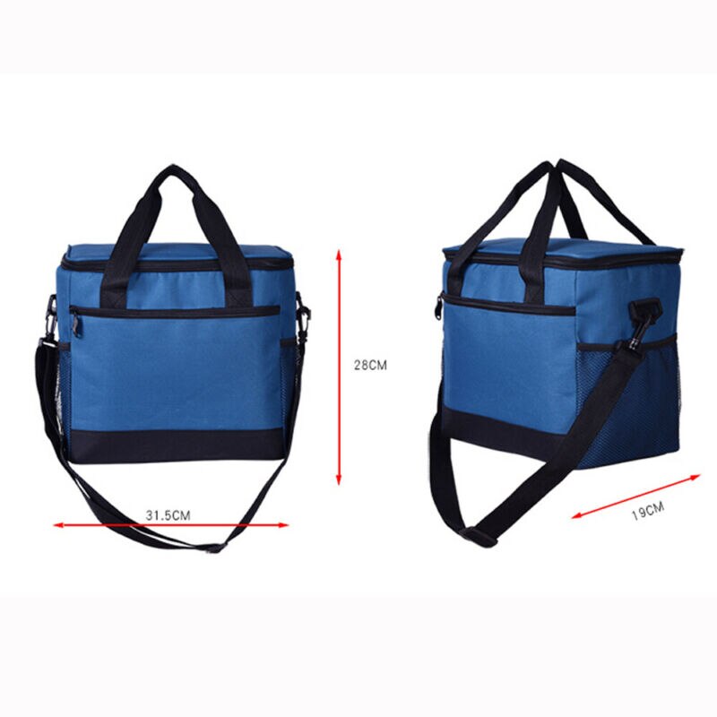 Waterproof Camping Picnic Bags Insulated Lunch Bag Leakproof Thermal Lunch Box Cooler Tote Food Container