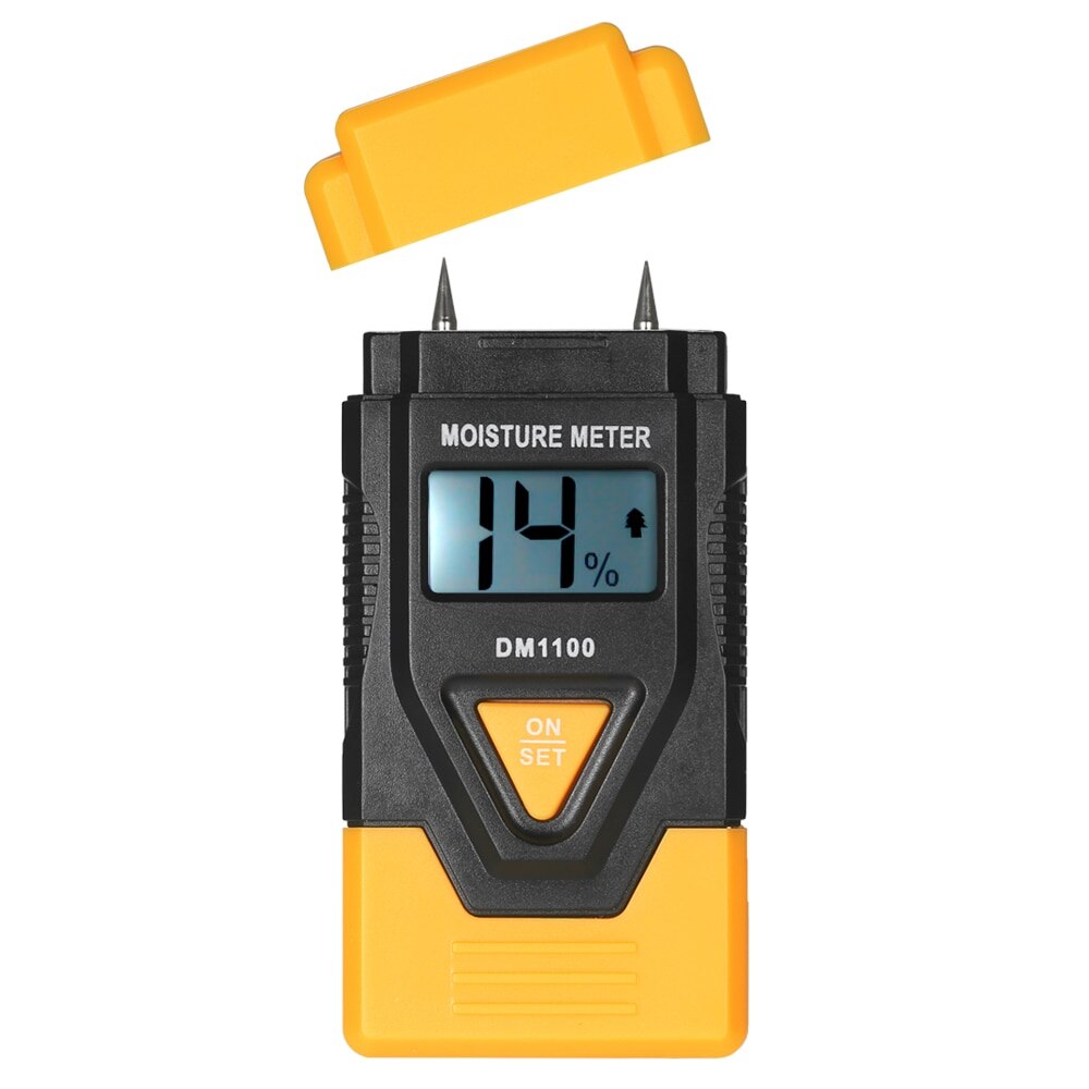 3 in 1 Digital wood moisture meter hermometer hygrometer Wood Materials higrometro Humidity Tester Temperature Measurement