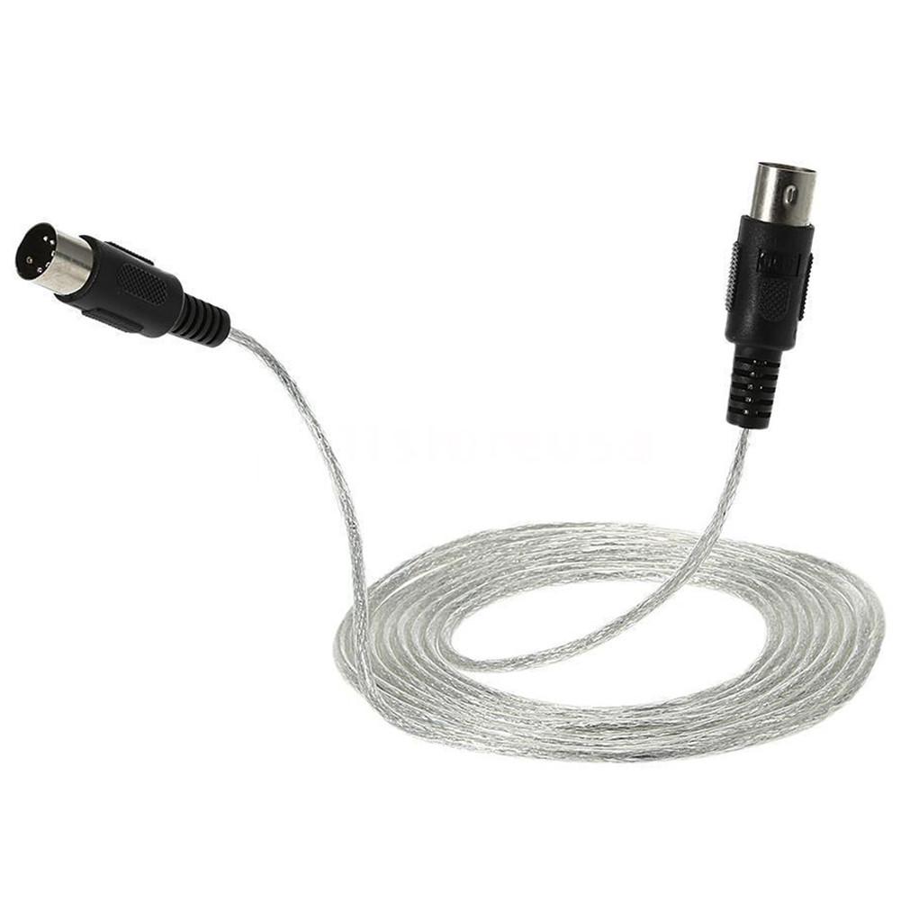 Cable de extensión MIDI de 3M/10 pies, macho a macho, Conector de 5 pines, sintetizador