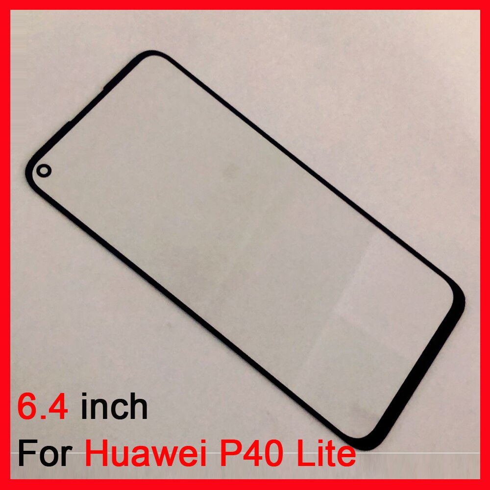 LCD berühren Tafel Glas Für Huawei P40 P40Lite P40 Lite E P40 Profi Frontscheibe Äußeren Glas Objektiv Ersatz Reparatur teile: Pro P40 Lite