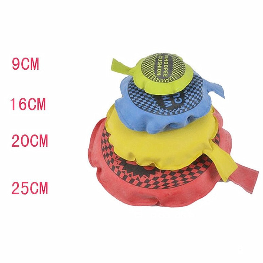 1Pc Willekeurige Kleur Grappige Whoopee Cushion Trick Fun Scheet Pad Kussen Jokes Knevels Pranks Maker Hallowmas Goederen April Fools speelgoed