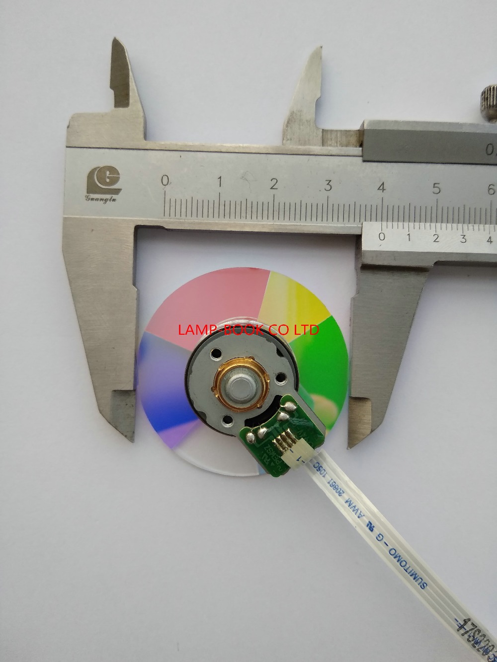 Ruota Colore Da 40mm Per Proiettori Optoma HD141X, HD142X, GT1080, HD25, HD26 – Aftermarket Con 6 Segmenti