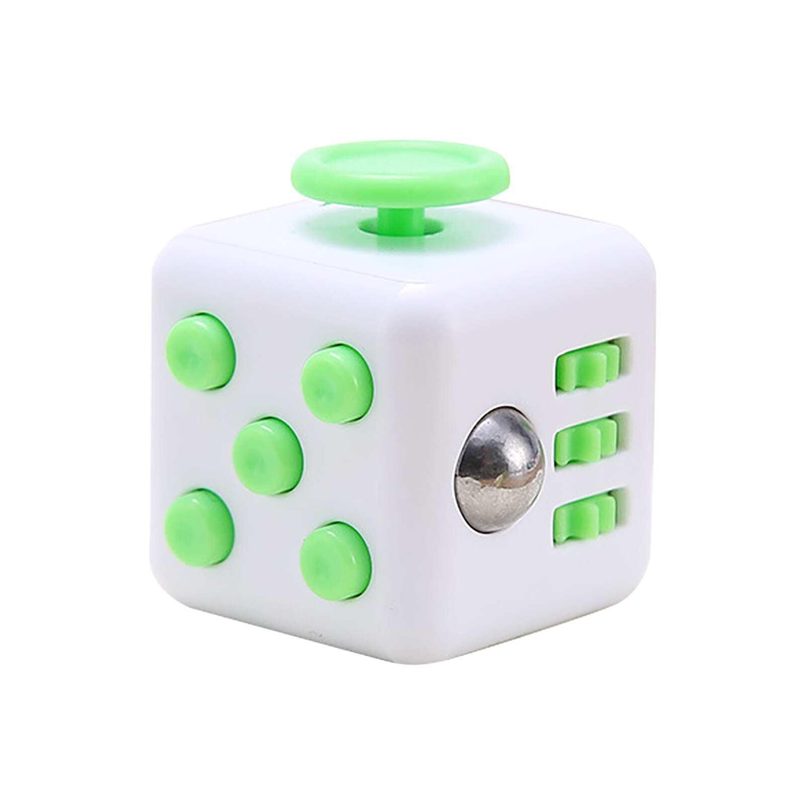 12 farben Squeeze Stress Reliever Cube Lindert Angst und Stress Juguet Für Erwachsene Kinder cube Schreibtisch Spin Spielzeug: G