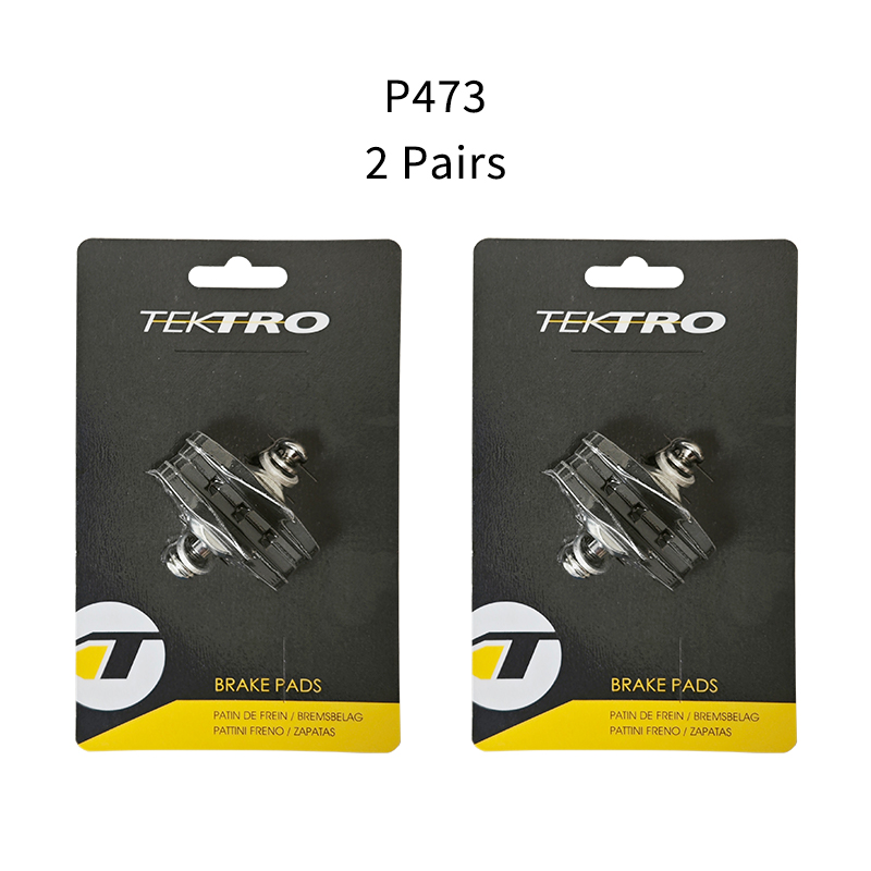 TEKTRO-Plaquettes de frein de vélo de route et VTT, en aluminium, utilisées pour les freins à étrier, 836.12, P473, P477