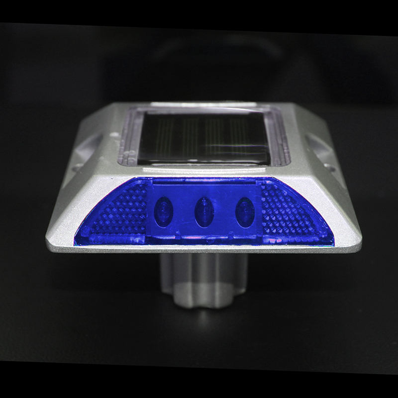 Flashing mode Double sides reflector Solar powered road studs