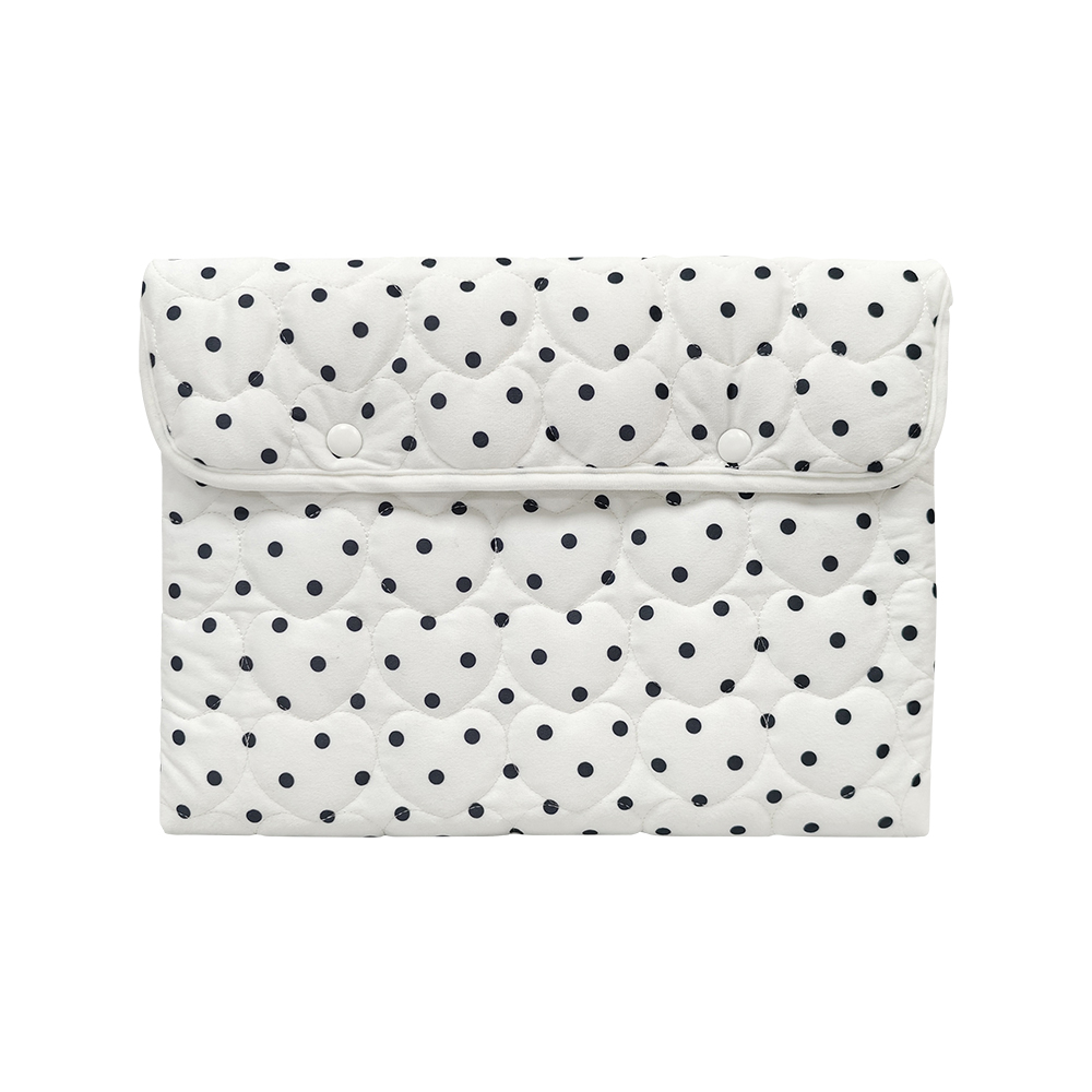 13 14 inch laptoptas voor Macbook air/pro, Dell, Xiaomi, HP draagbare notebook clutch voor meisje schokbestendige computertas: Default Title