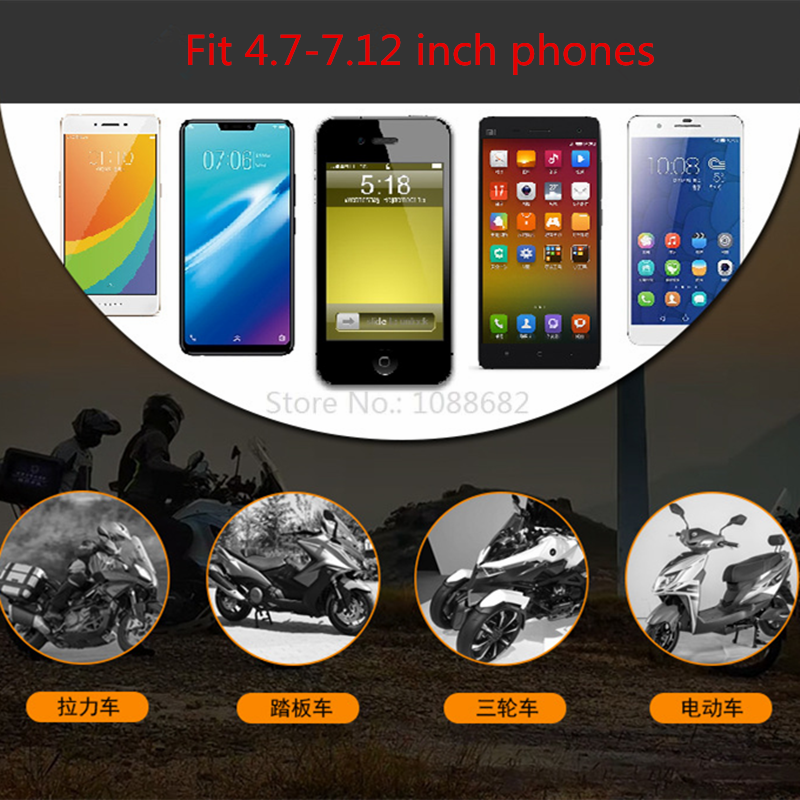 Jadkinsta Universal Spring Loaded Cell Phone Cradle Holder with 1 Inch Ball Diamond Plate For RAM MOUNT for 4.7-7.12 inch Phone