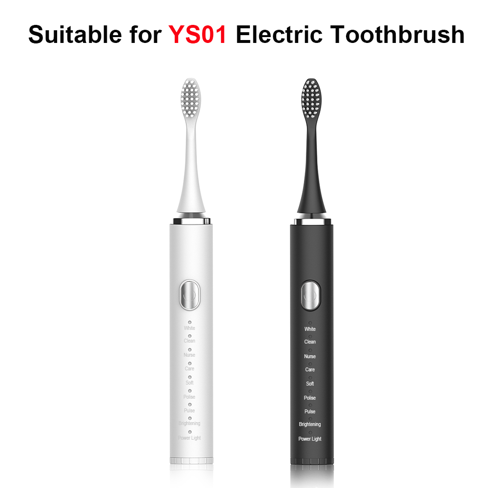 Vervangende opzetborstels Tandenborstelborstelkop Zachte haren Tandenborstelkop Accessoires 4 stuks 8 stuks 16 stuks voor YS01