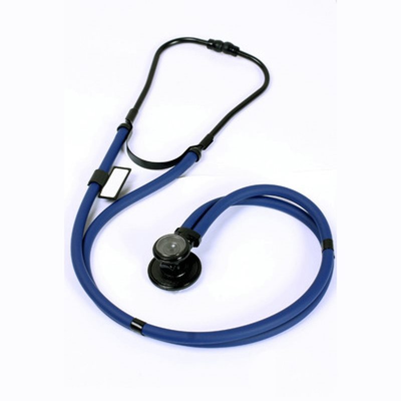 Stetoskop multifunktionelt dobbeltrør dobbeltsidet lægestetoskop kan lytte til tilbehør til fosterets hjertelyd