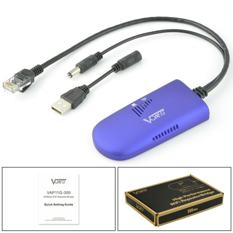 Nuovi Prodotti VAP11G-300 300M 2dBi Senza Fili Wifi Del Ripetitore 802.11N/B/G Rete della gamma Del