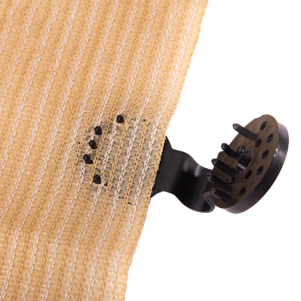 10pcs Shading Net Clip Agriculture Greenhouse Film Curtain Line Sunshade Cloth Instant Grommet Garden Fence Net Hang Clip