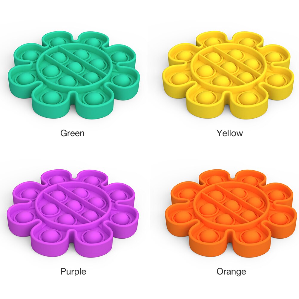 Antistress Speelgoed Bubble Popping Game Push Fidget Zintuiglijke Speelgoed Funny Adult Kids Reliver Stress Speelgoed Siliconen Autisme Speciale Behoeften