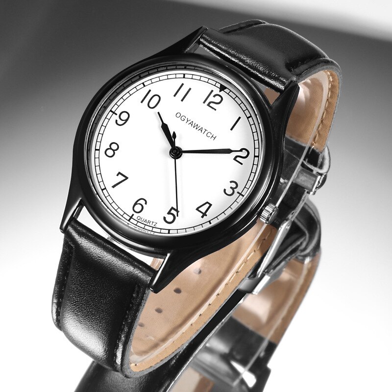 Men Watches Simple Full Leather Watch Masculino Relogio Men's Sports Business Erkek Kol Saati Dress Wristwatch Student Watch2020