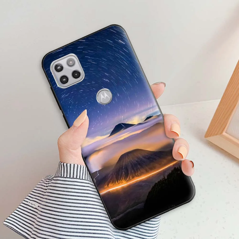 For Motorola Moto One 5G Ace Case XT2113-2 6.7" Cases for Moto One 5G Ace Protective Silicone Soft Cover One 5G Ace Capa